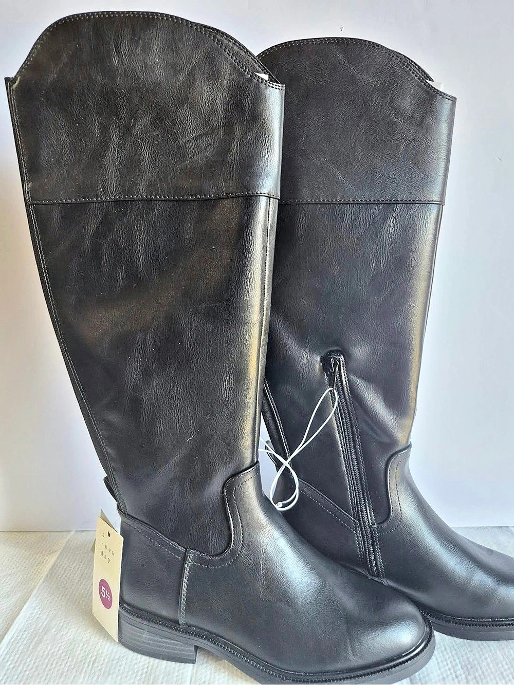 A New Day Bianca Tall Boots Women's Black